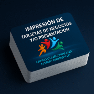 50 TARJETAS PERSONALIZADAS A DOBLE CARA