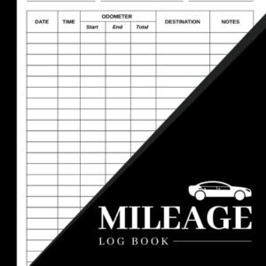 Libro para el control de Millas de Auto comercial