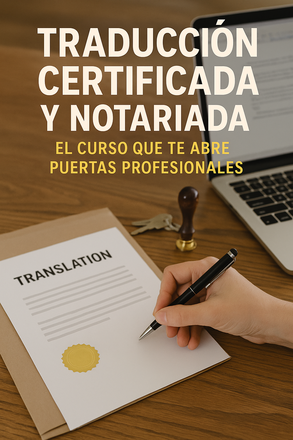 “Traducción Certificada y Notariada: El Curso que te Abre Puertas Profesionales”