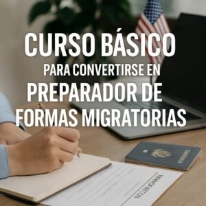 CURSO BÁSICO PARA CONVERTIRSE EN PREPARADOR DE FORMAS MIGRATORIAS